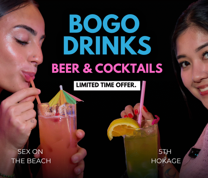 BOGO DRINK SPECIAL